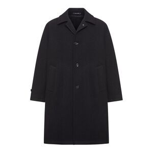 Tagliatore Men Single-Breasted Wool Coat